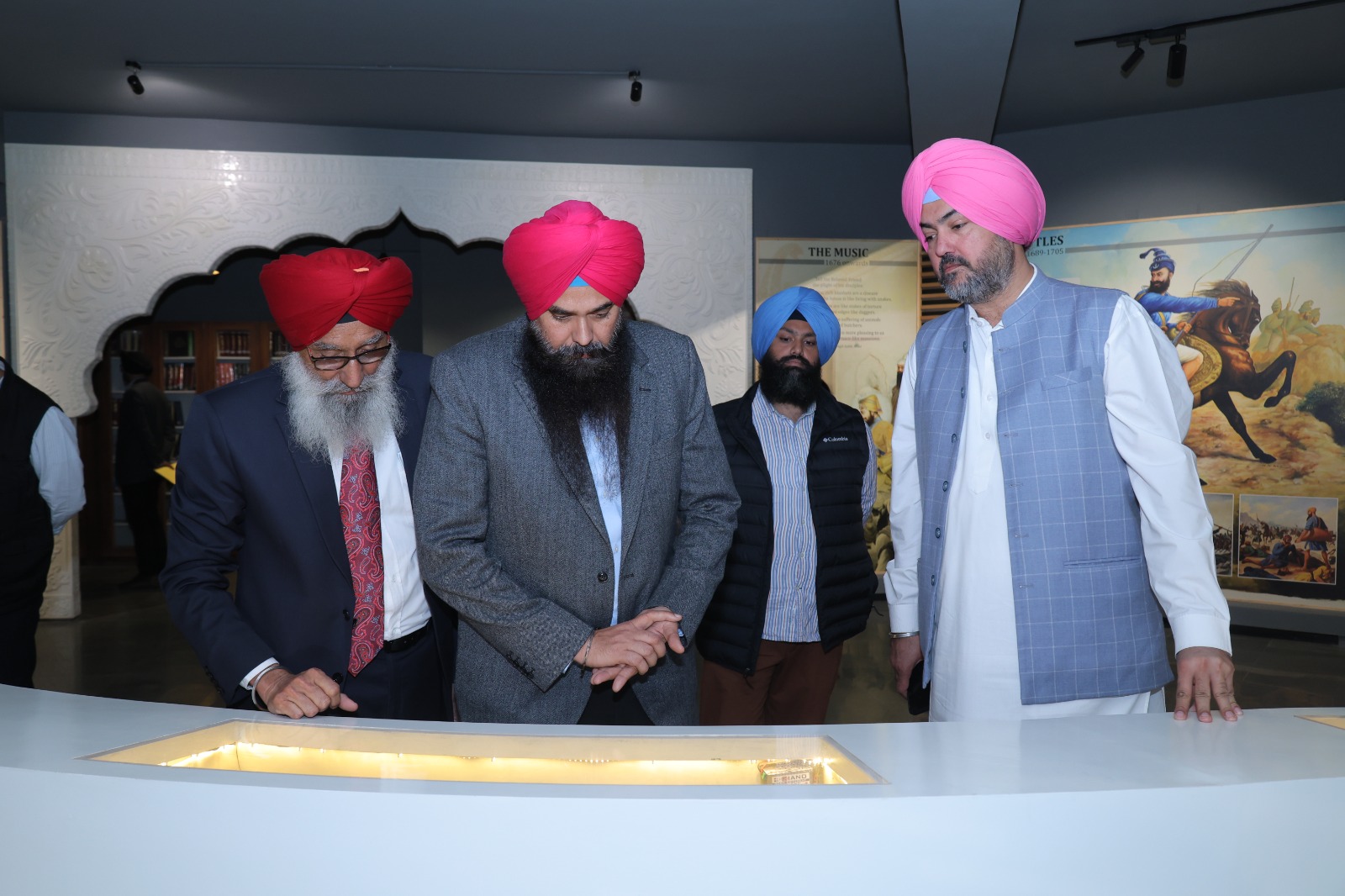 MP Malvinder Singh Kang at Virasat
